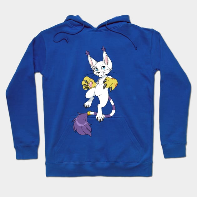 Digi Kitty Hoodie by IttyBittyMomo